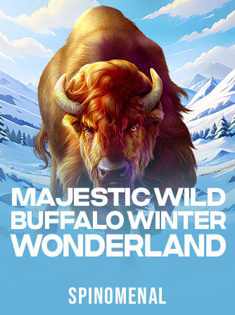 Majestic Wild Buffalo - Winter Wonderland